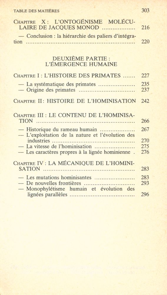 『DE LA BIOLOGIE A LA CULTURE』 4