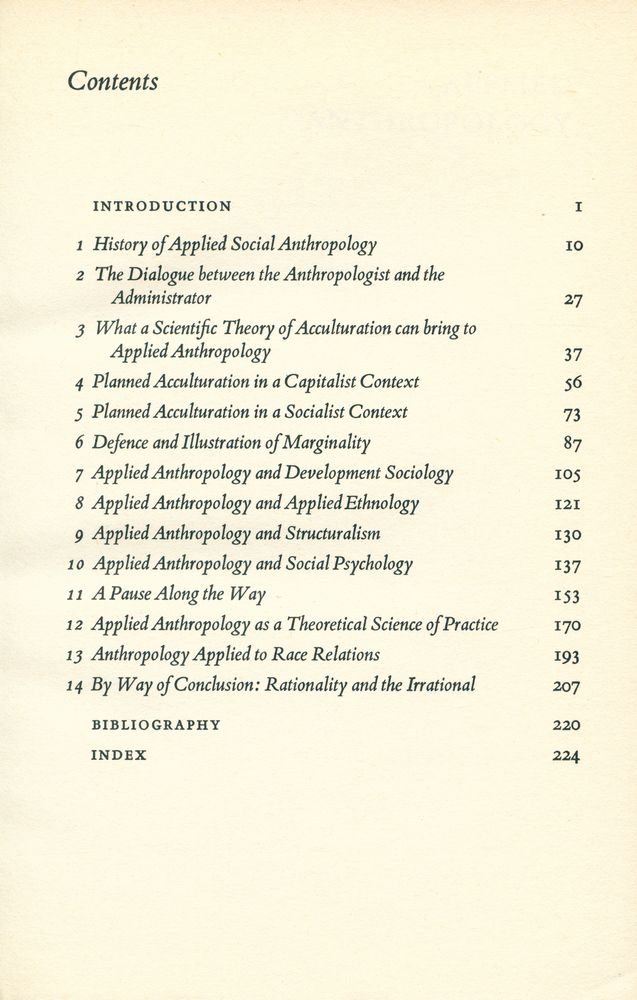 『APPLIED ANTHROPOLOGY』 2
