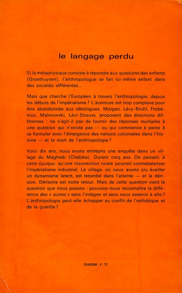 『le langage perdeu』 3
