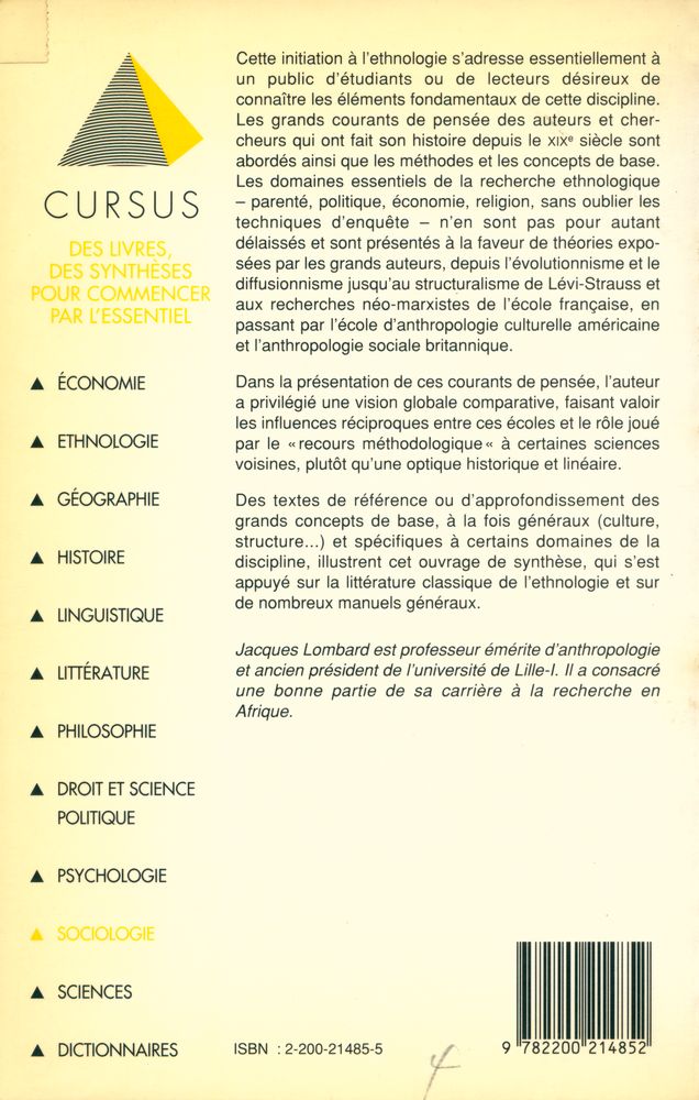 『Introduction à l'ethnologie』 5