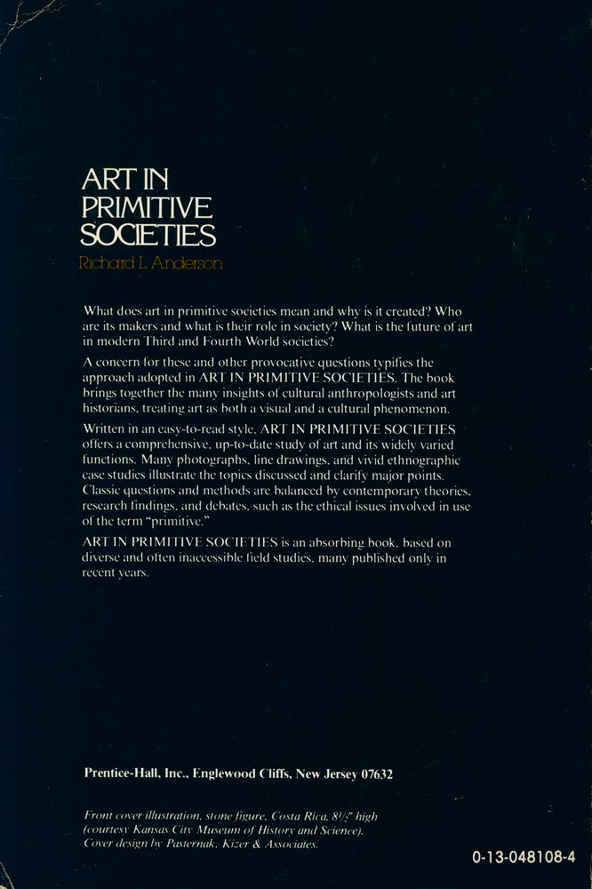 『Art in primitive societies』 6