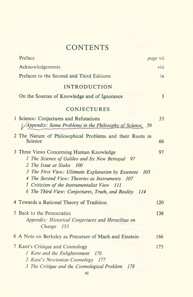 『CONJECTURES AND REFUTATIONS : The Growth of Scientific Knowledge』 2