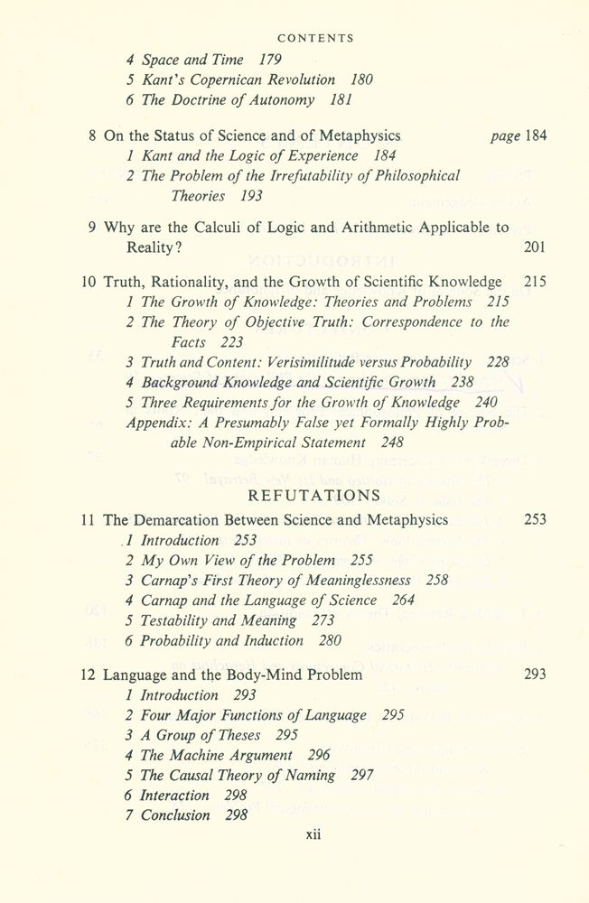 『CONJECTURES AND REFUTATIONS : The Growth of Scientific Knowledge』 3