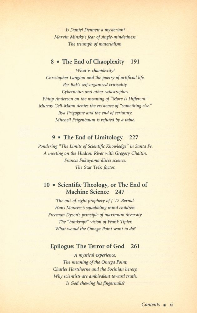 『The end of science : facing the limits of knowledge in the twilight of the scientific age』 4