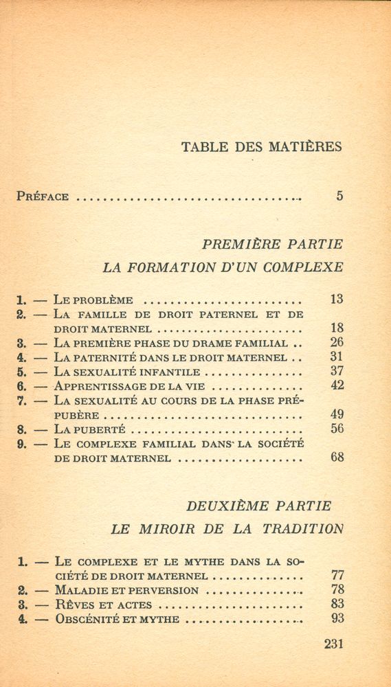『LA SEXUALITÉ ET SA RÉPRESSION : DANS LES SOCIÉTÉS PRIMITIVES』   2