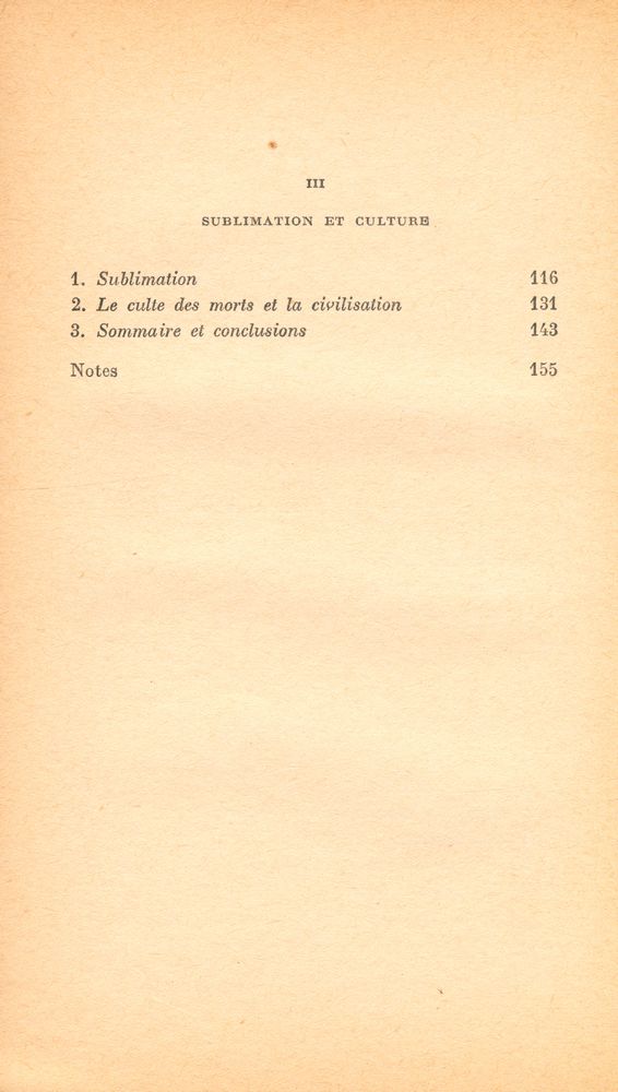 『Origine et fonction de l culture』 3