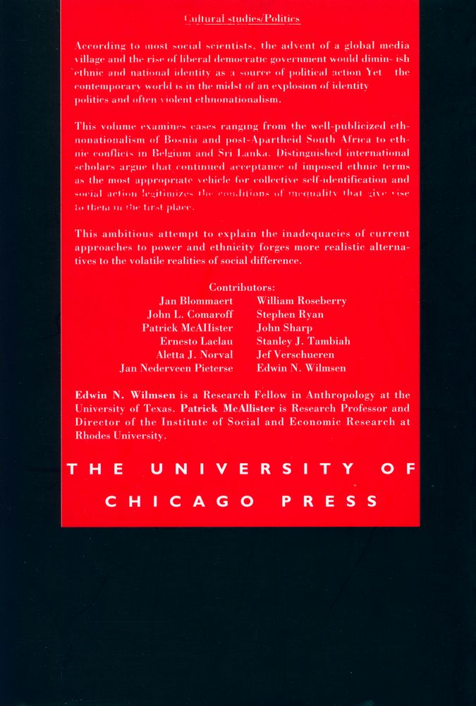 『The politics of difference : ethnic premises in a world of power』 4