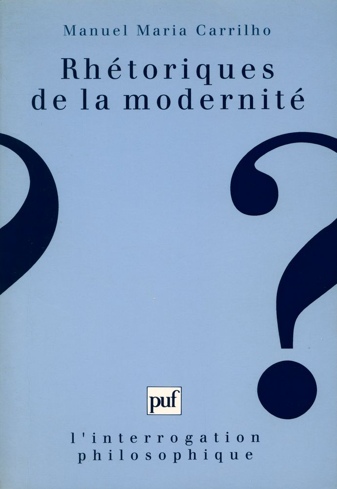 『Rhétoriques de la modernité』 1