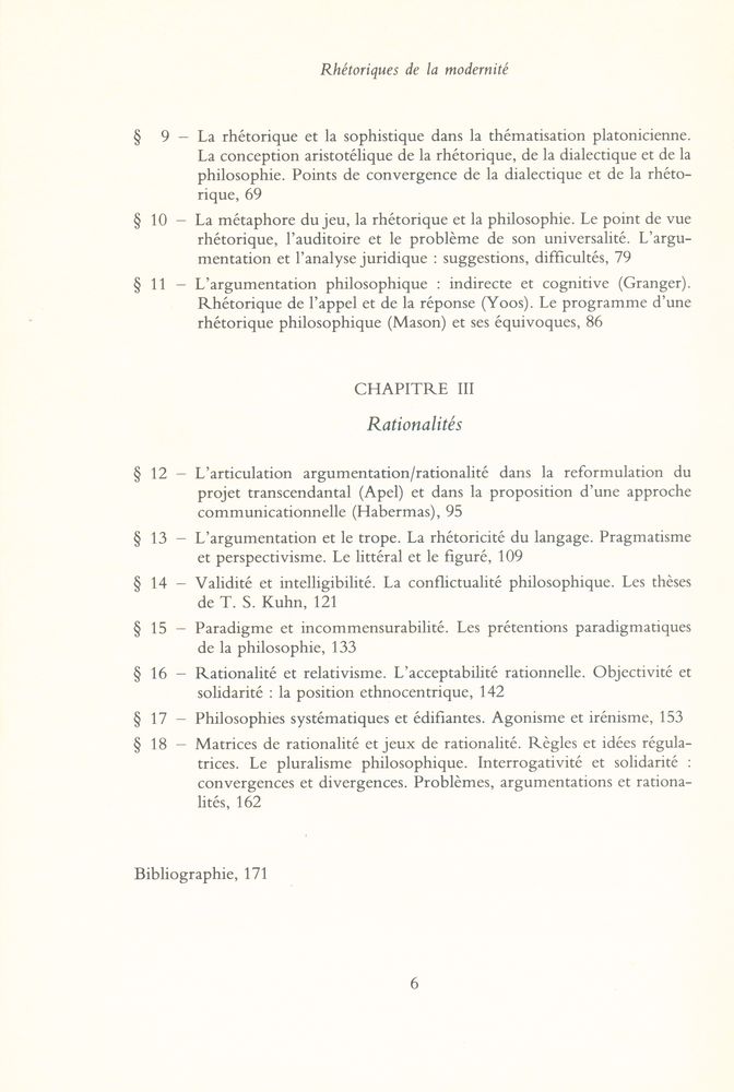 『Rhétoriques de la modernité』 3