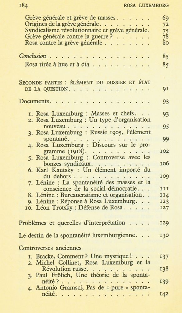 『rosa luxemburg et la spontanéité révolutionnaire』 3