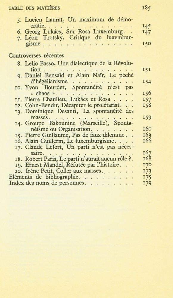 『rosa luxemburg et la spontanéité révolutionnaire』 4