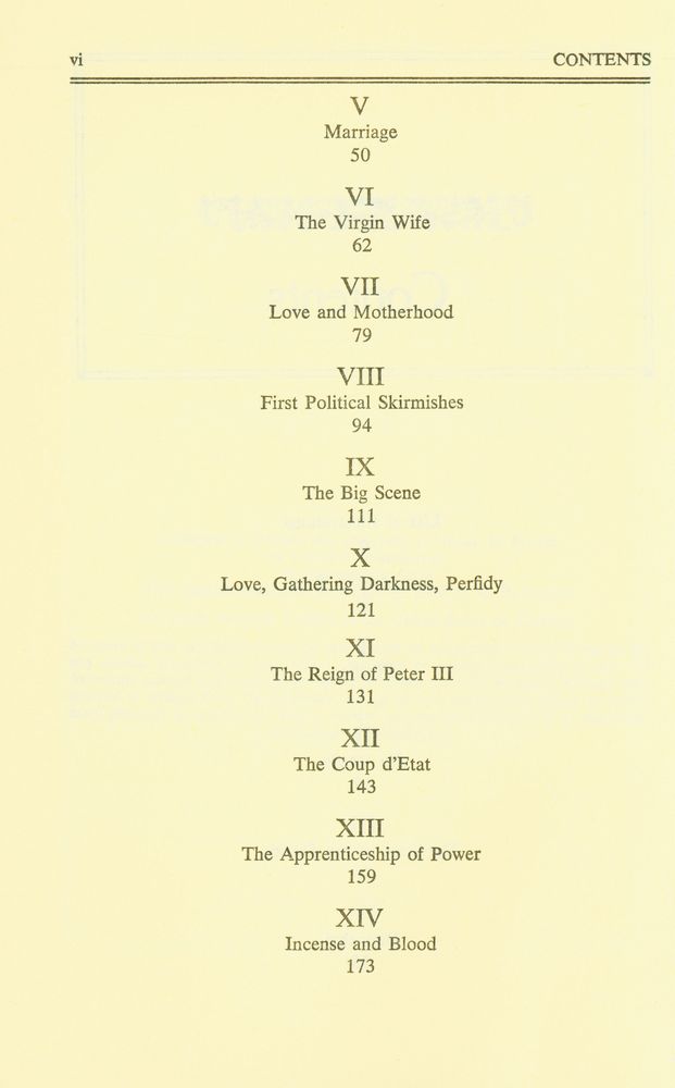 『CATHERINE THE GREAT』 3