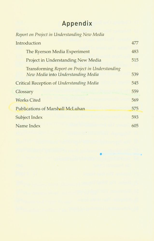 『Understanding Media : THE EXTENSIONS OF MAN』 4