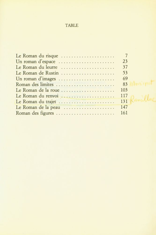 『Onze romans d'œil』 2