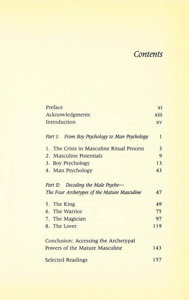 『King, warrior, magician, lover : rediscovering the archetypes of the mature masculine』 2