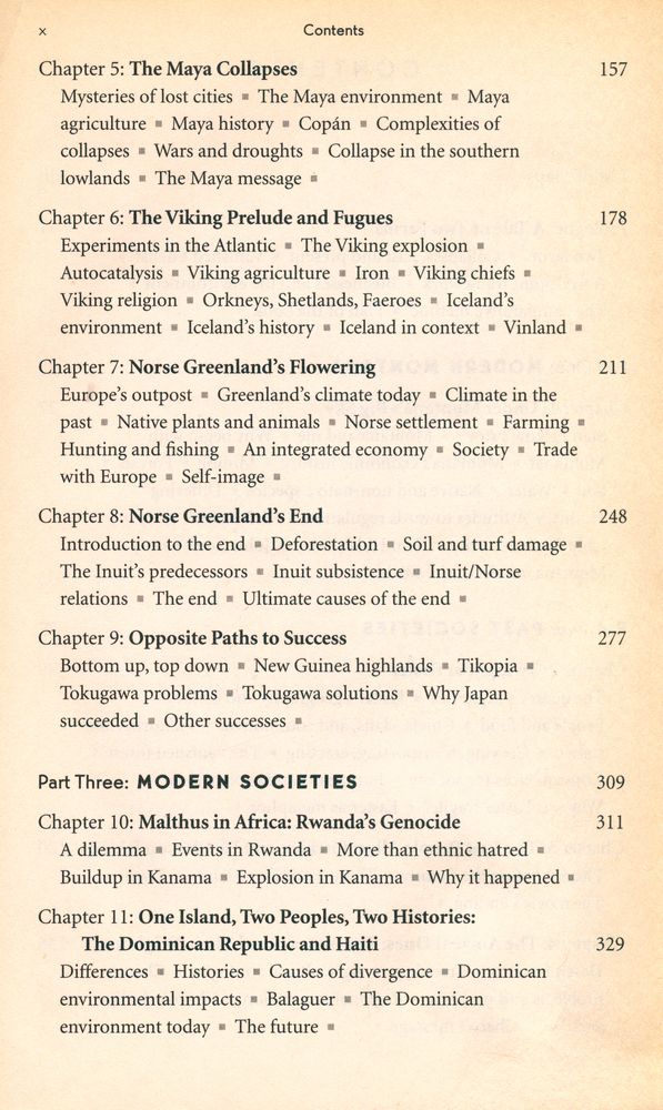 『Collapse : how societies choose to fail or succeed』 3