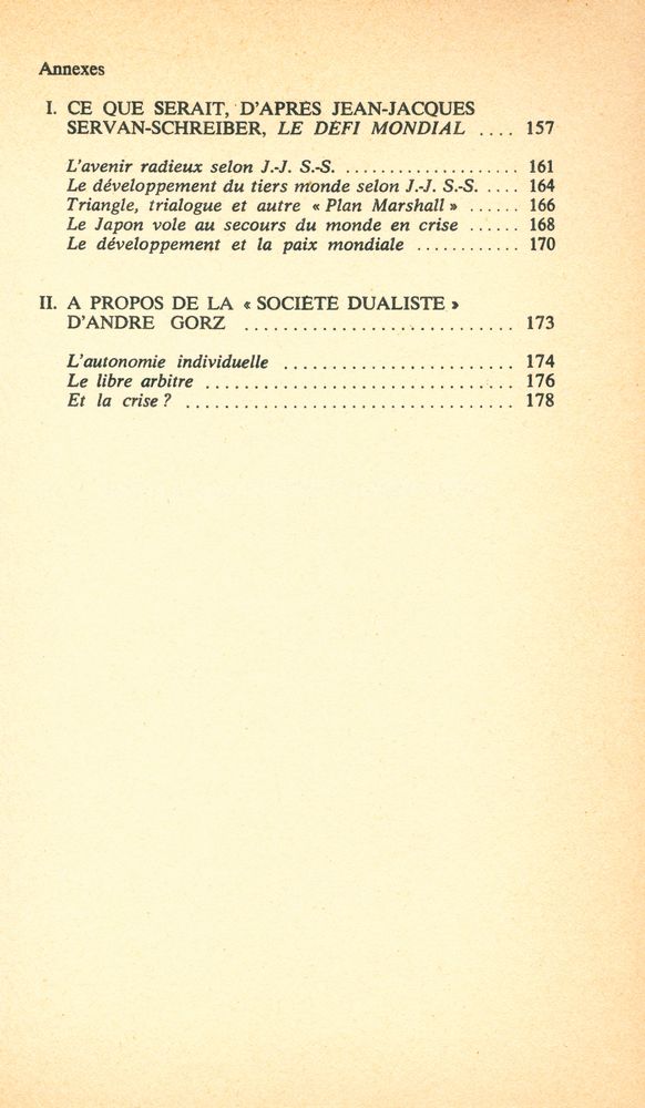 『La fin du développement : Naissance d'une alternative?』 4