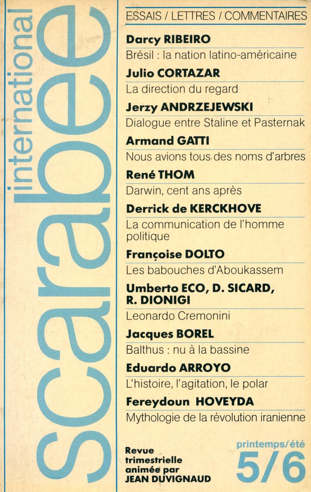 『SCARABÉE International』 5/6 1