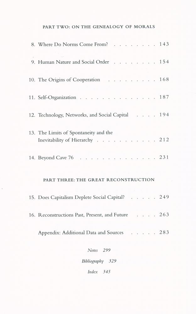 『The great disruption : human nature and the reconstitution of social order』 3
