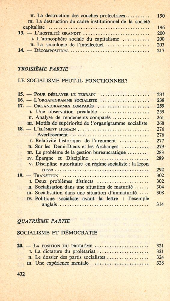 『CAPITALISME SOCIALISME ET DÉMOCRATIE』 3