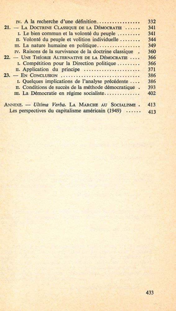 『CAPITALISME SOCIALISME ET DÉMOCRATIE』 4