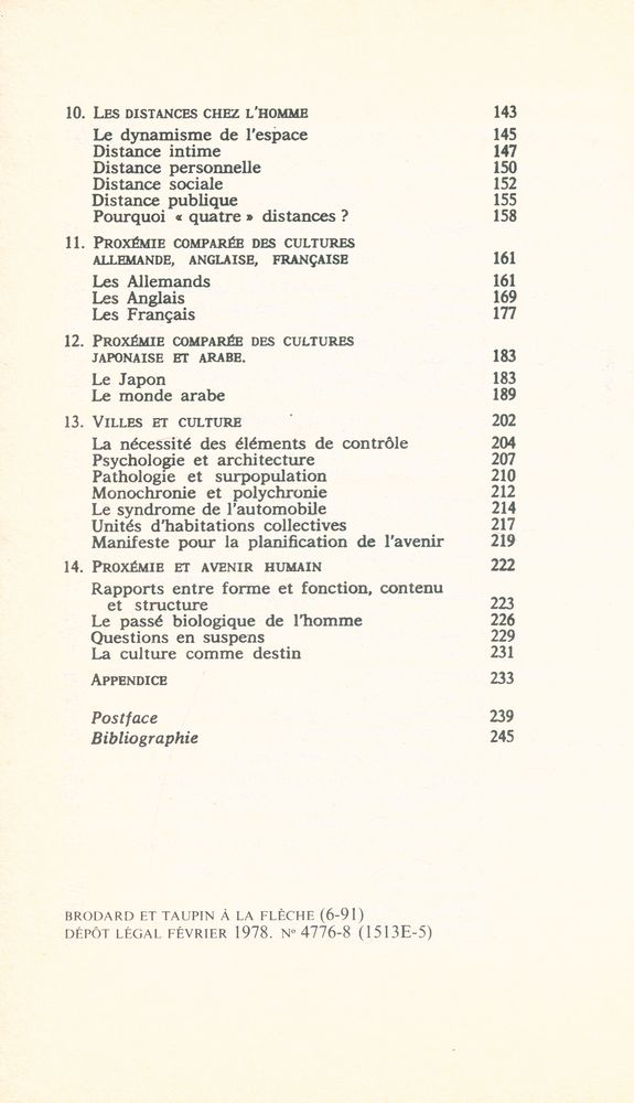 『La dimension cachée』 3