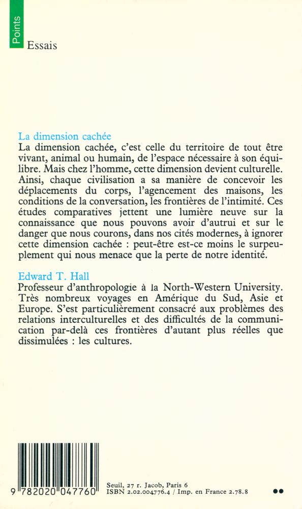 『La dimension cachée』 4