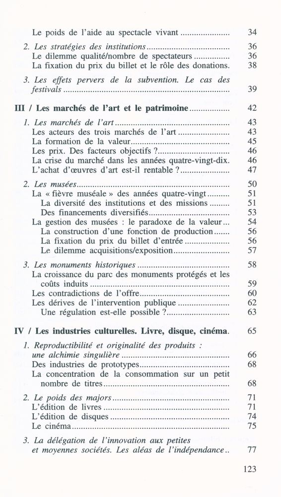 『L'économie de la culture』 3