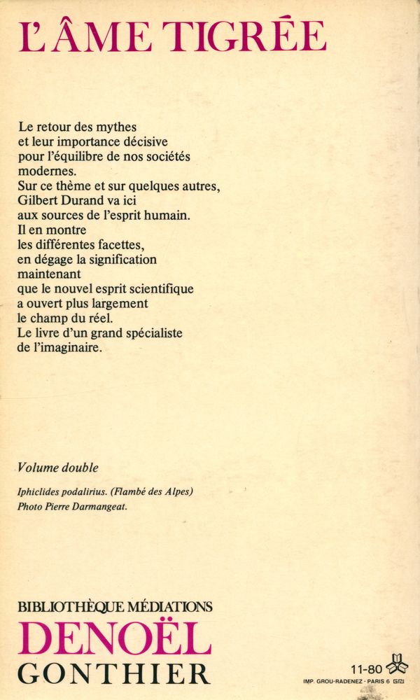 『L'ÂME TIGRÉE : les pluriels de psyché』 3