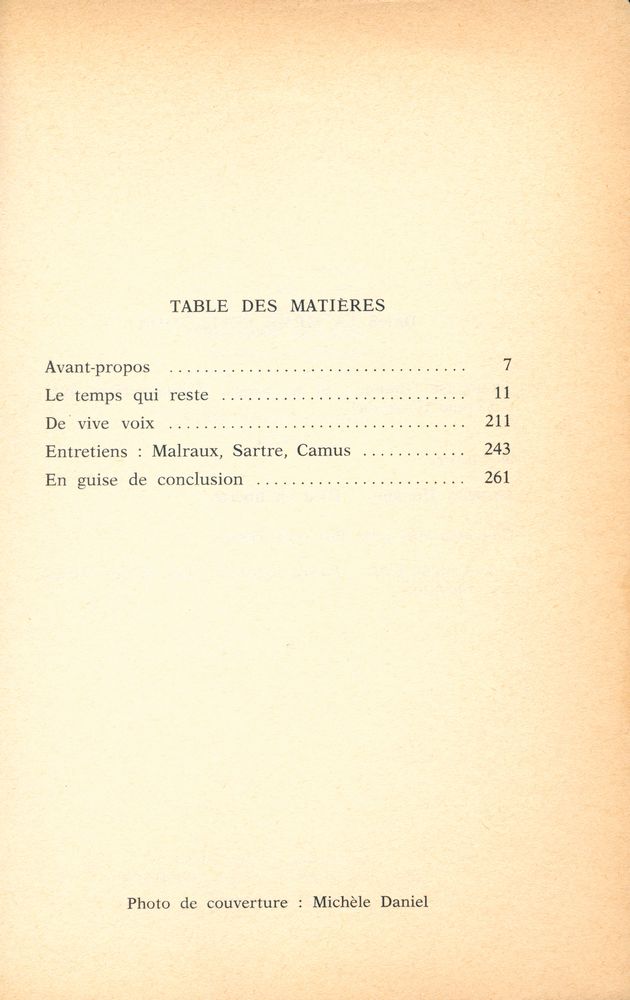 『Le temps qui reste : Essai d'autobiographie professionnelle』 2