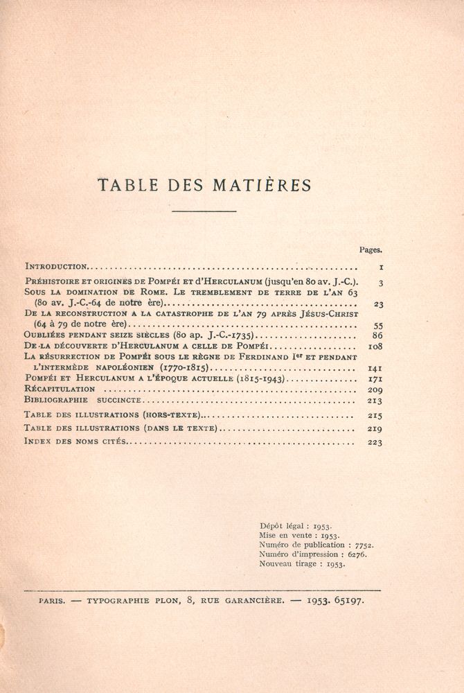 『VIE, MORT ET RÉSURRECTION D'HERCULANUM ET DE POMPÉI』 2