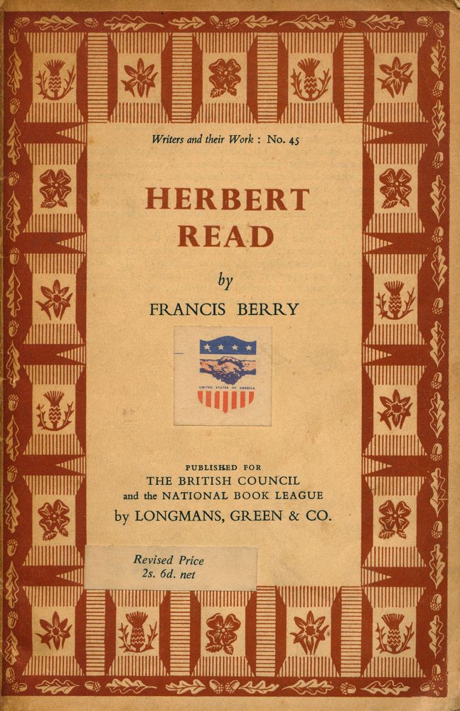 『HERBERT READ』 1