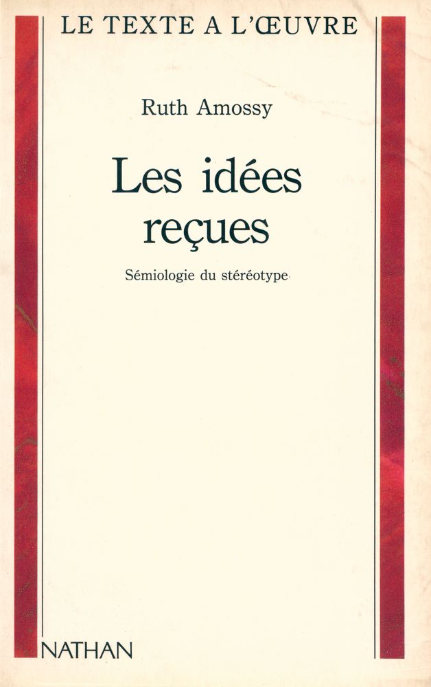 『Les idées reçues : Sémiologie du stéréotype』 1