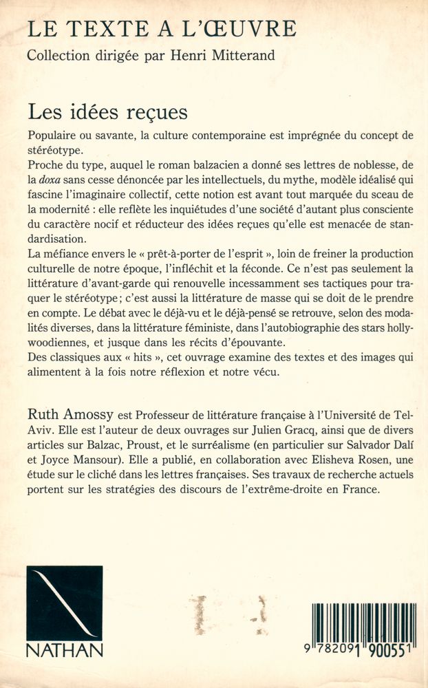 『Les idées reçues : Sémiologie du stéréotype』 3