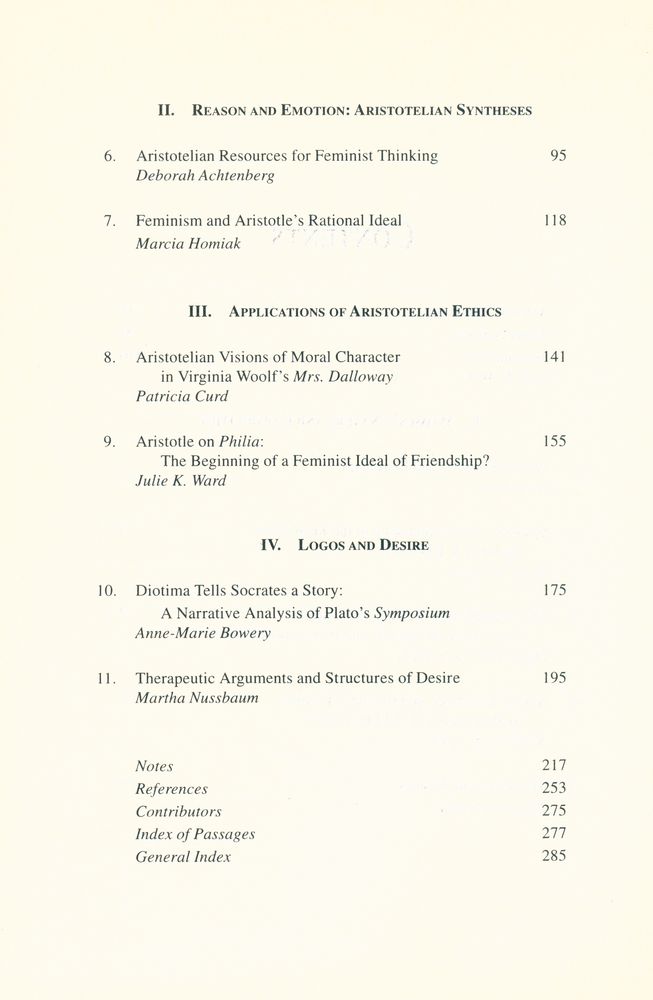 『FEMINISM AND ANCIENT PHILOSOPHY』 3