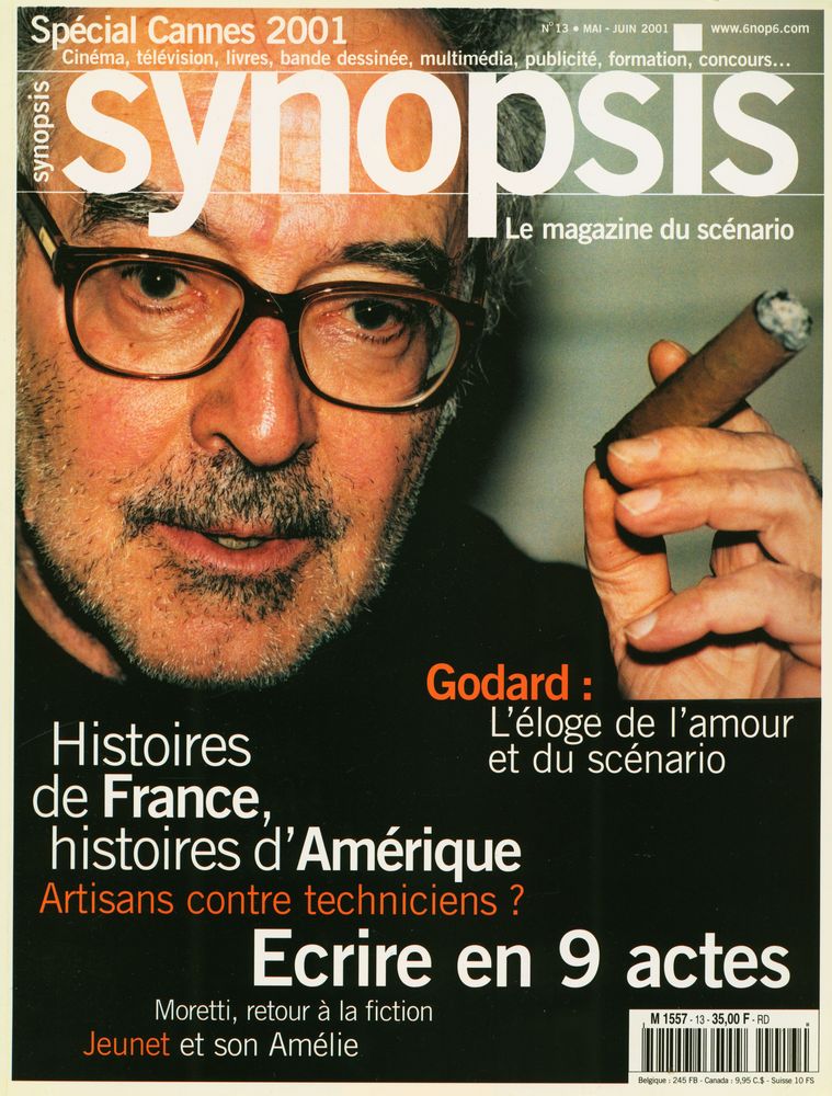『SYNOPSIS LE MAGAZINE DU SCÉNARIO』 N°13 MAI - JUIN 2001 1