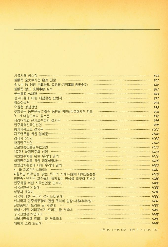 『최현대사자료선 - 80년 전후 격동의 한국사회 2』 4