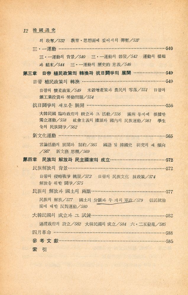 『韓國通史(한국통사)』
