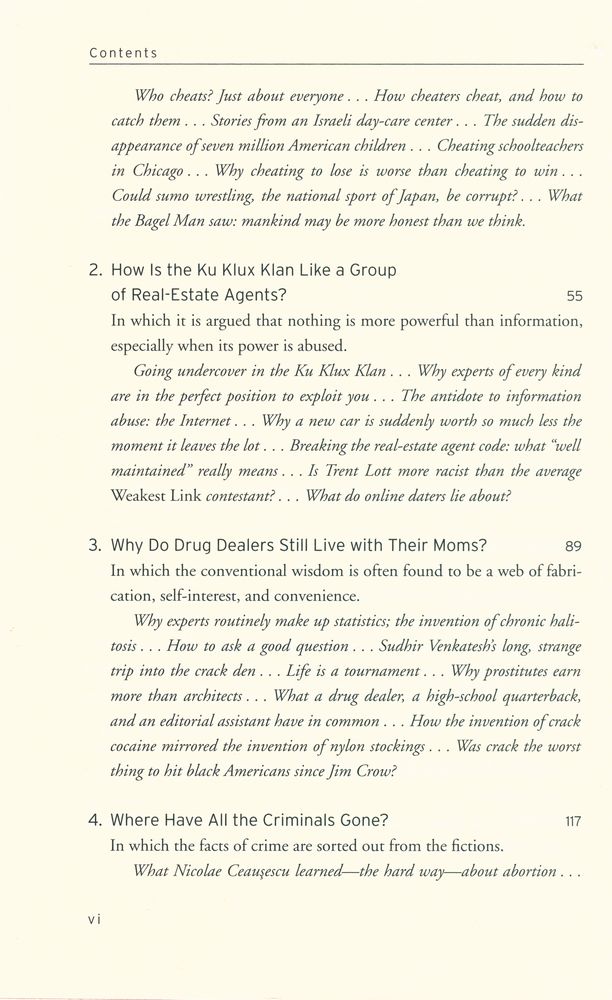 『Freakonomics : a rogue economist explores the hidden side of everything』 3
