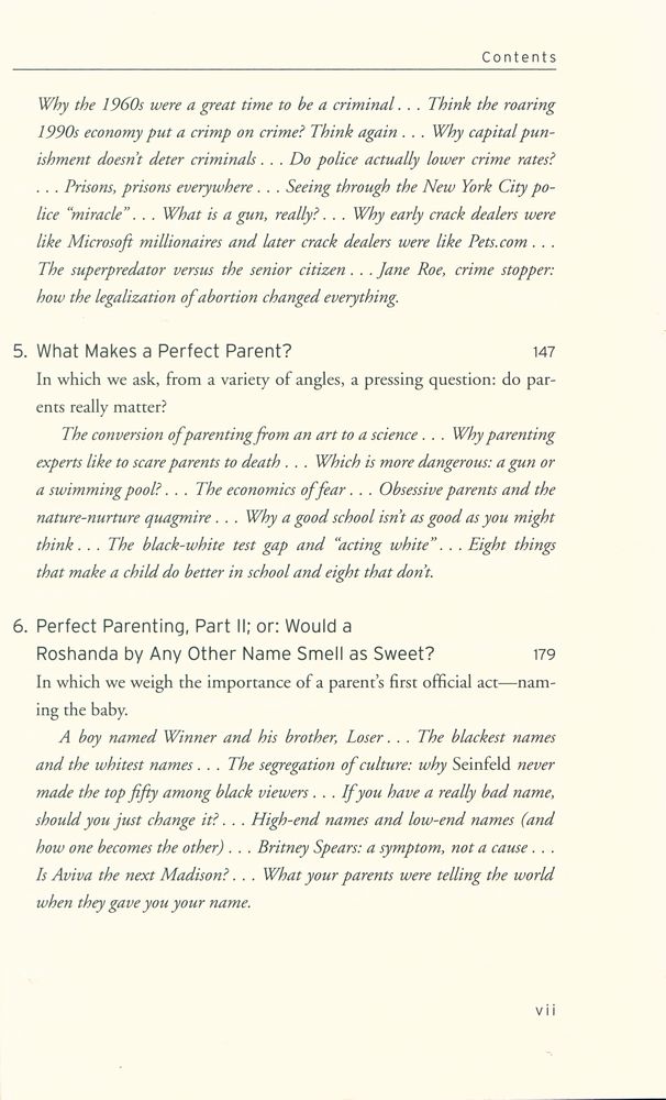 『Freakonomics : a rogue economist explores the hidden side of everything』 4