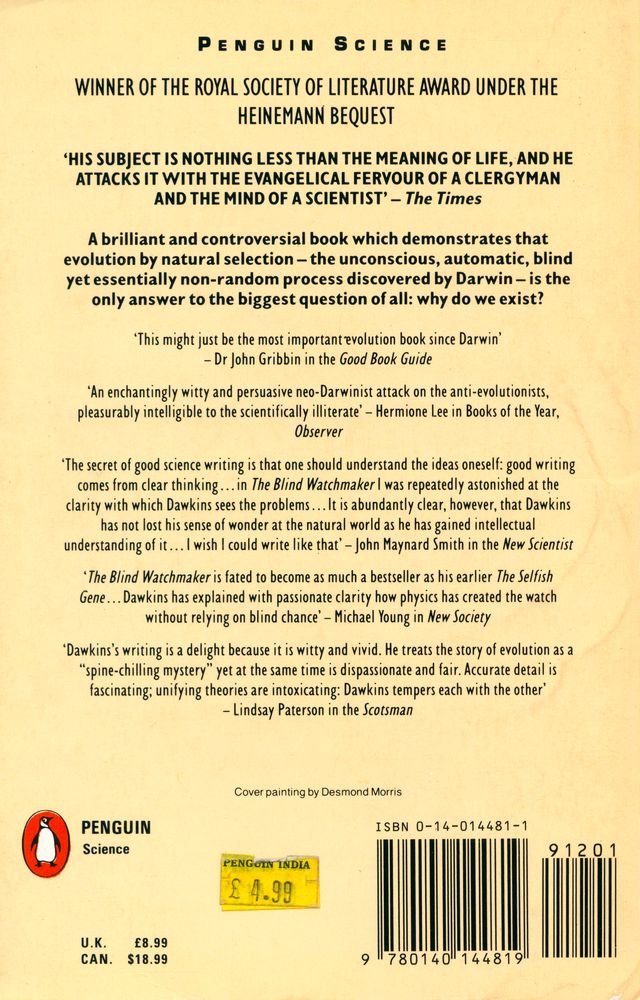 『THE BLIND WATCHMAKER』 3