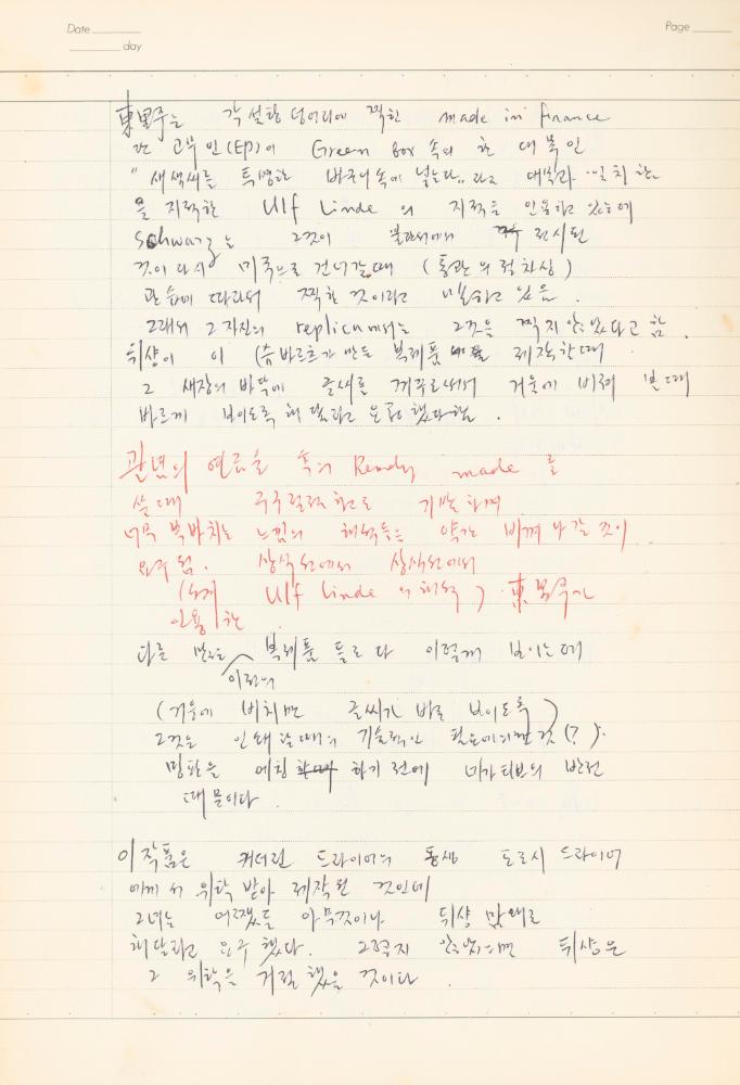 마르셀 뒤샹 관련 노트