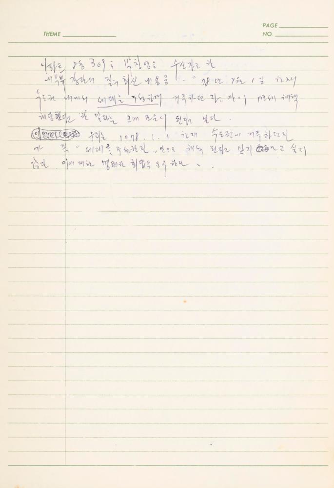 서양미술사 관련 1980년대 후반 1990년대 초 노트