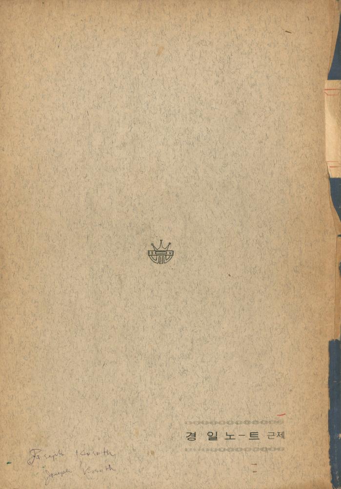 1978년 현대예술사상특강 관련 노트