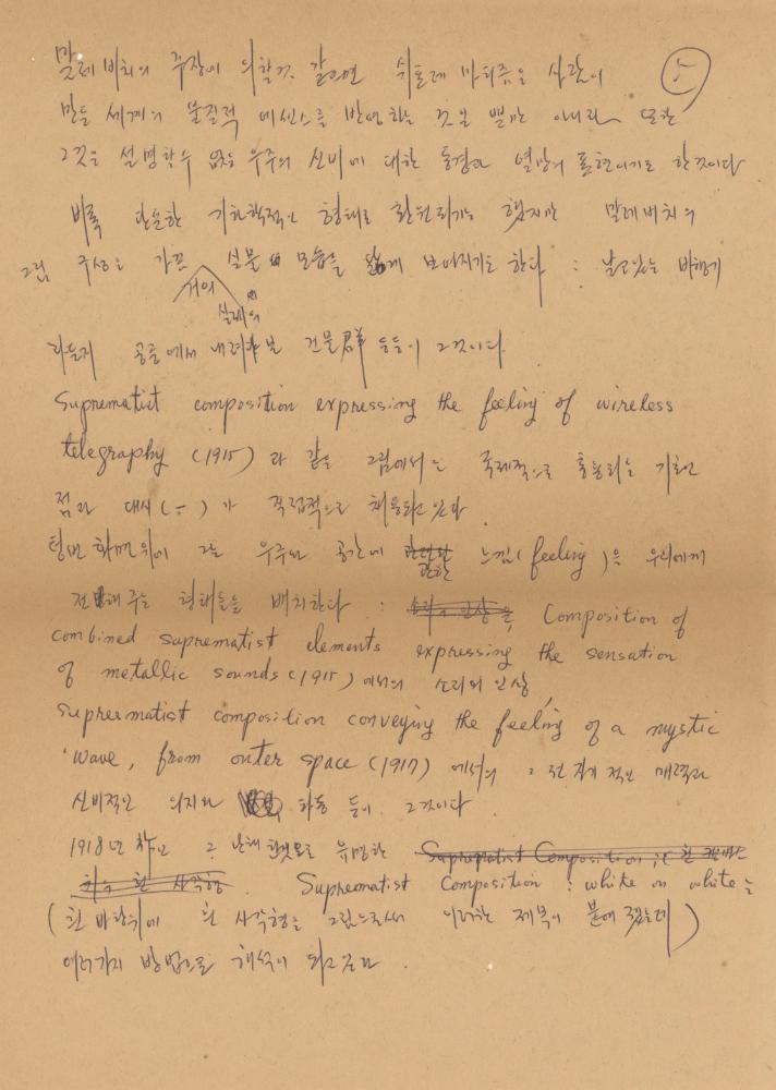 『Concenpts of Modern Art』의 「Suprematism」, 「Conceptual Art」 발췌 번역 노트