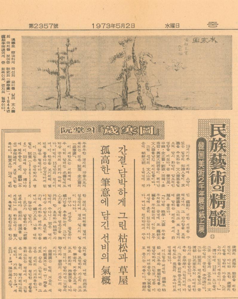 1970년대, 1980년대 미술관련 기사