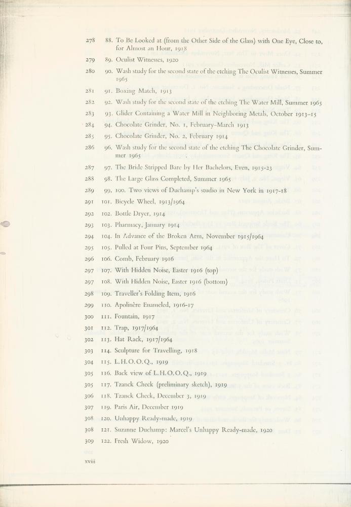 『The Complete Works of Marcel Duchamp』