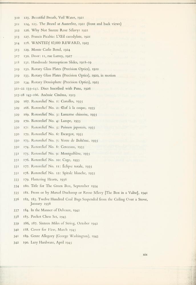 『The Complete Works of Marcel Duchamp』