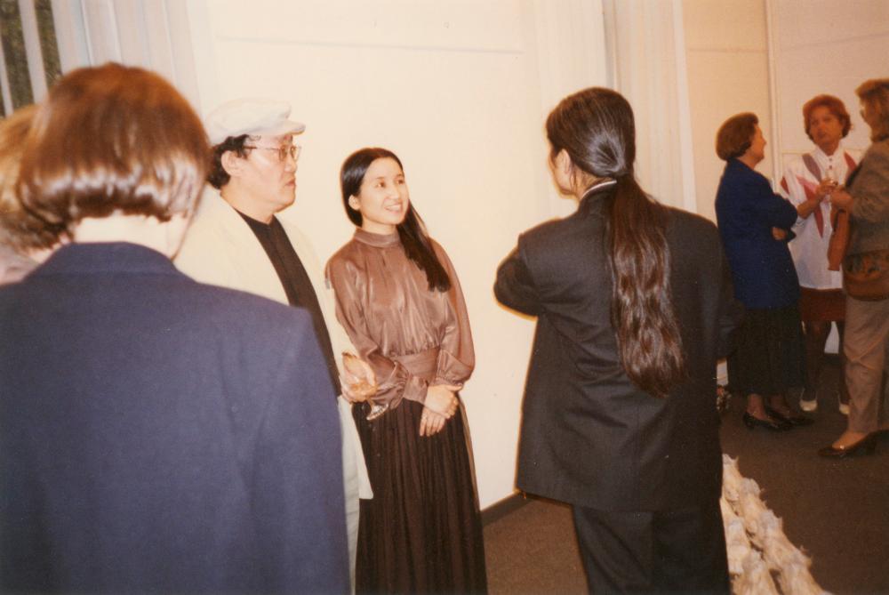 1996년 9월 12일 아르스 폴로나 갤러리 《홍명섭, 김용익 TWO-ONE MAN SHOW》 오프닝 스케치 사진 8