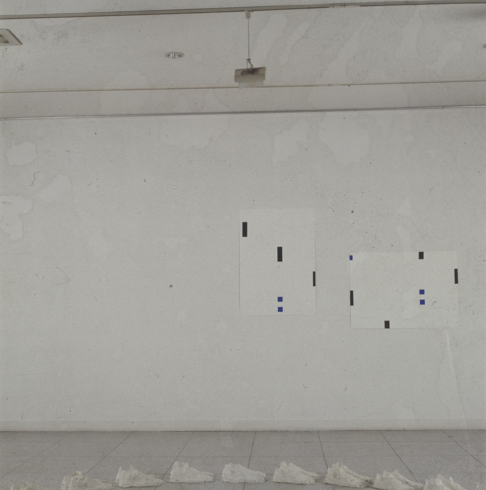 1996년 최갤러리 《홍명섭, 김용익 Two-One Man Show》 출품작 및 전시전경 사진필름 1